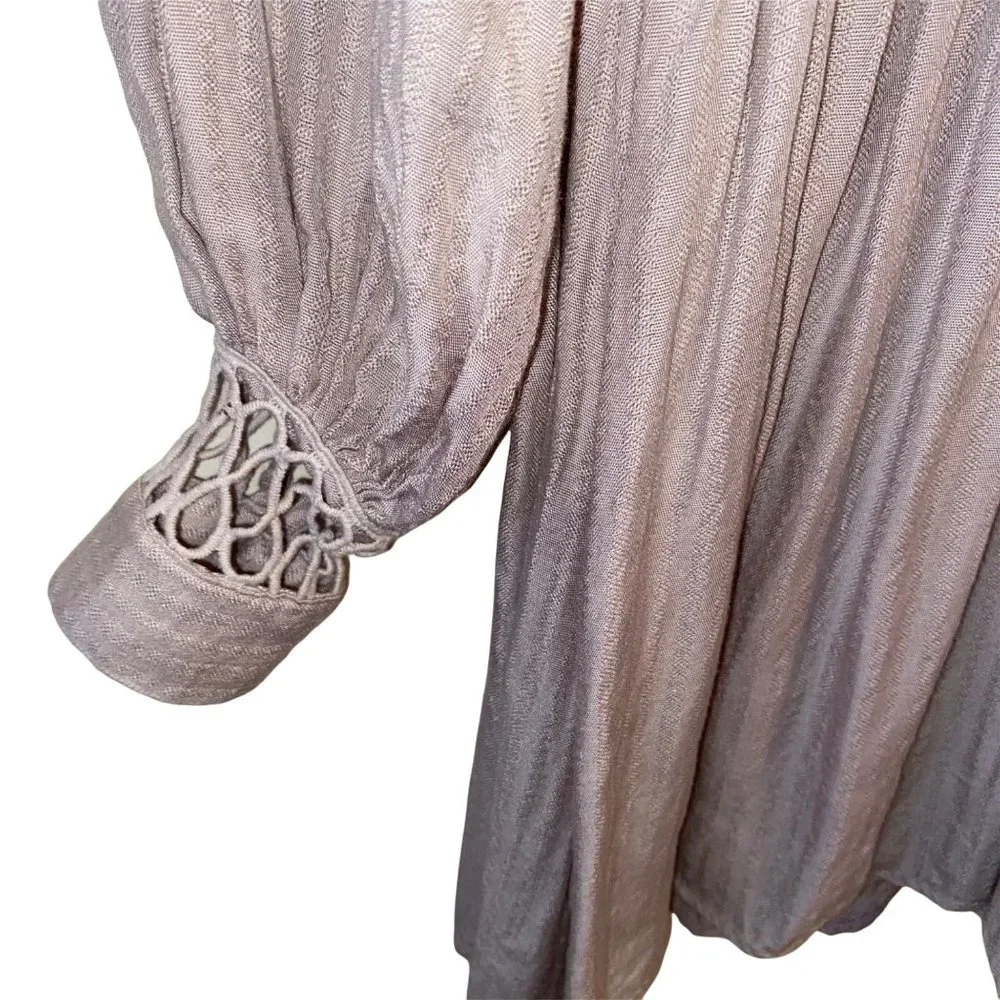 Free People Crochet Festival Bohemian Mini Dress - Women's 2 - Picture 6 of 16